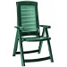 ALLIBERT ARUBA Regulowane krzesło, 61 x 72 x 110 cm, ciemno zielone 17180080