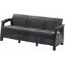 KETER CORFU LOVE SEAT MAX Sofa, 182 x 70 x 79cm, grafit/jasny szary 17197959