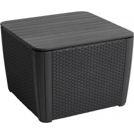 KETER LUZON PLUS Stolik ogrodowy z schowką 57 x 57 x 43 cm, grafit 17208454