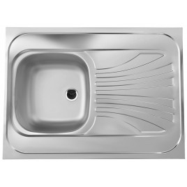 OUTLET ALVEUS CLASSIC 30 UNI Zlewozmywak stalowy, 800 x 600 mm 1095618 USZKODZONY