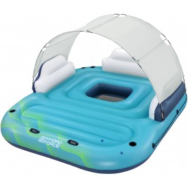 BESTWAY Hydro-Force Dmuchana 5-osobowa wyspa z baldachimem 280 x 257 x 81 cm 43407