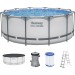 BESTWAY Steel Pro Max Basen stelażowy 366 x 122 cm, z filtracją kartuszową 56420
