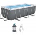 BESTWAY Steel Pro Max Basen stelażowy 412 x 201 x 122 cm, z filtracją piaskową 56457
