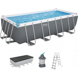 BESTWAY Steel Pro Max Basen stelażowy 488 x 244 x 122 cm, z filtracją piaskową 56671