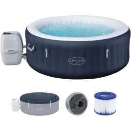 BESTWAY Lay-Z-Spa Miami EnergySense AirJet Jacuzzi dmuchane, 180 x 66 cm, 4 osoby 6001C