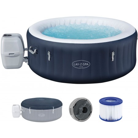 BESTWAY Lay-Z-Spa Miami EnergySense AirJet Jacuzzi dmuchane, 180 x 66 cm, 4 osoby 6001C