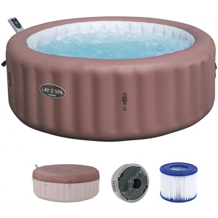 BESTWAY Lay-Z-Spa Hawaii EnergySense AirJet Jacuzzi dmuchane, 196 x 71 cm, 6 osób 6001G