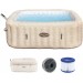 BESTWAY Lay-Z-Spa Rome AirJet Jacuzzi dmuchane, 201 x 201 x 71 cm, 7 osób 6001M