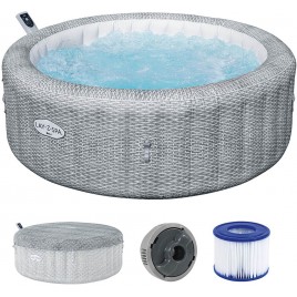 BESTWAY Lay-Z-Spa Bali EnergySense AirJet Jacuzzi dmuchane, 196 x 71 cm, 6 osób 6001N
