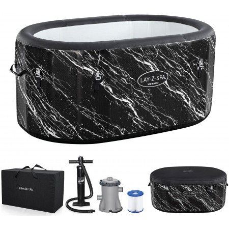 BESTWAY Lay-Z-Spa Glacial Dip Wanna lodowa do zimnego zanurzenia 152 x 92 x 71 cm 6002Q