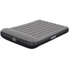 BESTWAY TriTech Full Materac dmuchany z wbudowaną pompką USB, 191 x 137 x 30 cm 671BR
