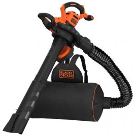 OUTLET Black & Decker BEBLV300 elektryczny odkurzacz do liści 3w1, 3000 W OTWIERANE