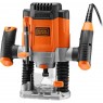 Black & Decker KW1200EKA Frezarka górnowrzecionowa 1200W + zestaw 6szt frezów