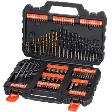 Black & Decker A7200 Zestaw wierteł i bitów 109 sztuk