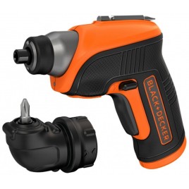 Black & Decker CS3652LC Wkrętak akumulatorowy (5,5Nm/3,6V/1,5Ah), dodatkowa głowica kątowa Black & Decker CS3652LC Wkrętak akumulatorowy (5,5Nm/3,6V/1,5Ah), dodatkowa głowica kątowa
