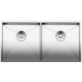 BLANCO ZEROX 400/400-U zlewozmywak ze stali nierdzewnej, jedwabisty połysk 521620