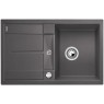 BLANCO METRA 45 S Silgranit® zlewozmywak szarość skały z korkiem automatycznym 518868