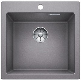 BLANCO Pleon 5 zlewozmywak Silgranit, bez korka automatycznego, aluminium 521670