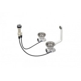 Blanco Syfon do zlewów Lexa, 2×3,5" 221496