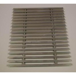 Boki kratka maskująca do konwektorów podłogowych PMO-18-200-13, poprzeczna,stal nierdzewna