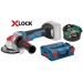 BOSCH GWX 18 V-10 SC Aku szlifierka kątowa X-LOCK, 125mm, bez baterii 06017B0400