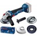 BOSCH GWS 18V-10 PROFESAkumulatorowa szlifierka kątowa 115mm, (Bez akumulatora) 06019J4000