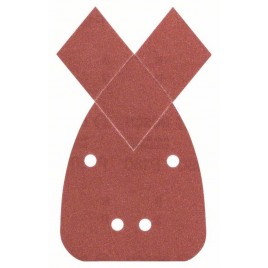 BOSCH Zestaw arkuszy ściernych do szlifierek wielofunkcyjnych 95 x 135 mm, 120 2609256A70