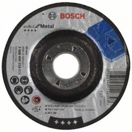 BOSCH Tarcza ścierna wygięta Expert for Metal A 30 T BF, 115 mm, 6,0 mm 2608600218