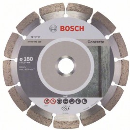 BOSCH Diamentowa tarcza tnąca Standard for Concrete 180 x 22,23 x 2 x 10 mm 2608602199