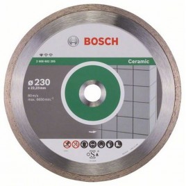 BOSCH Tarcza diamentowa 230 mm x 22.23 mm Best for Ceramic 2608602205