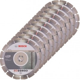 BOSCH Diamentowa tarcza tnąca Standard for Concrete 230x22,23x2,3x10mm, 10 szt 2608603243