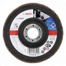 BOSCH Listkowa tarcza szlifierska X571, Best for Metal D 125 mm, K 120, wygięta 26086073