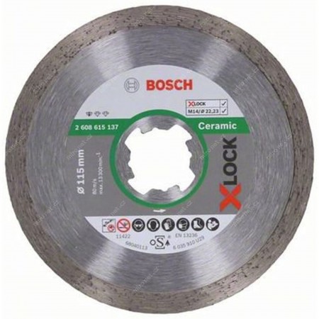 BOSCH X-LOCK Standard for Ceramic Ostrze, tarcza 115 mm 2608615137
