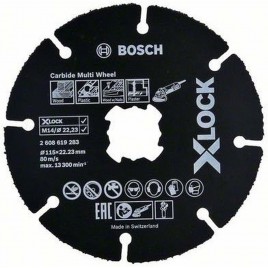 Bosch X-LOCK Carbide Multi Wheel tarcza 115mm 2608619283