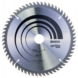 BOSCH Optiline Wood Tarcza pilarska, 235x30x2,8/1,8 z60 2608641192