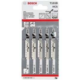 BOSCH Brzeszczot do wyrzynarek T 101 B Clean for Wood 2608630030