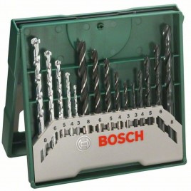 Bosch Mini-X-Line Zestaw 15 szt. wierteł, 2607019675