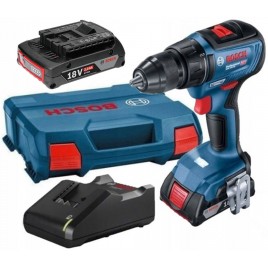 BOSCH GSB 18V-50 Akumulatorowa wiertarko-wkretarka, 18V 2x2.0Ah 06019H5100