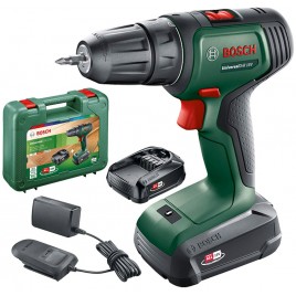 BOSCH UniversalDrill 18V Akumulatorowa, 2-biegowa wiertarko-wkrętarka 06039D4002