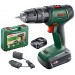 BOSCH Universal Impact 18 V Wiertarko-wkrętarka udarowa 2x 1,5 Ah 06039D4102