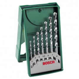 BOSCH 7-częściowy minizestaw wierteł do kamienia X-Line 2607019581