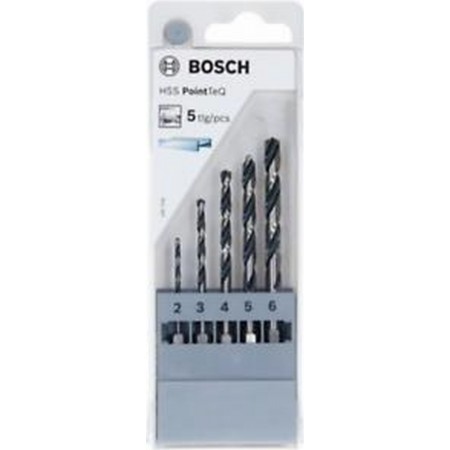 BOSCH HSS PointTeQ Hex Wiertła bit zestawów, 5 sztuki 2607002824