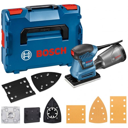 BOSCH GSS 160 PROFESSIONAL Multi Szlifierka oscylacyjna, L-Boxx, 06012A2300