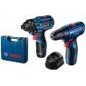 BOSCH Zestaw: GSR 120-LI + GDR 120-LI +2x GBA 12V 2.0Ah + GAL 1210 CV 06019G8023