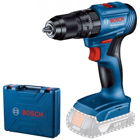 BOSCH GSB 185-LI PROFESSIONAL Akumulatorowa wiertarko-wkrętarka udarowa 06019K3103
