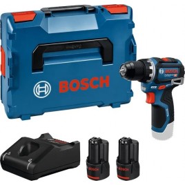 BOSCH GSR 12V-32 PROFESSIONAL Wiertarko-wkrętarka aku, 2× 3,0 Ah, L-BOXX 06019N7007