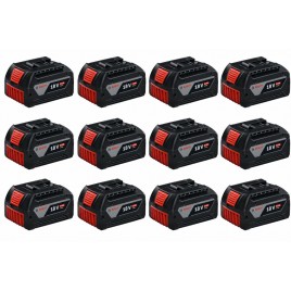 BOSCH GBA PROFESSIONAL 18 V Zestaw 12 akumulatorów 5,0 Ah 0602494003