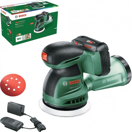BOSCH EasyOrbit 18V-10 Szlifierka mimośrodowa, 1 x 2,0 Ah 06033E4002