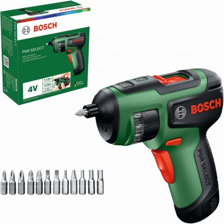 BOSCH PSR SELECT Wkrętarka akumulatorowa, 2,0 Ah, 0603977100