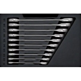 BOSCH Zestaw kluczy satin grey (10szt) 1600A02AU0